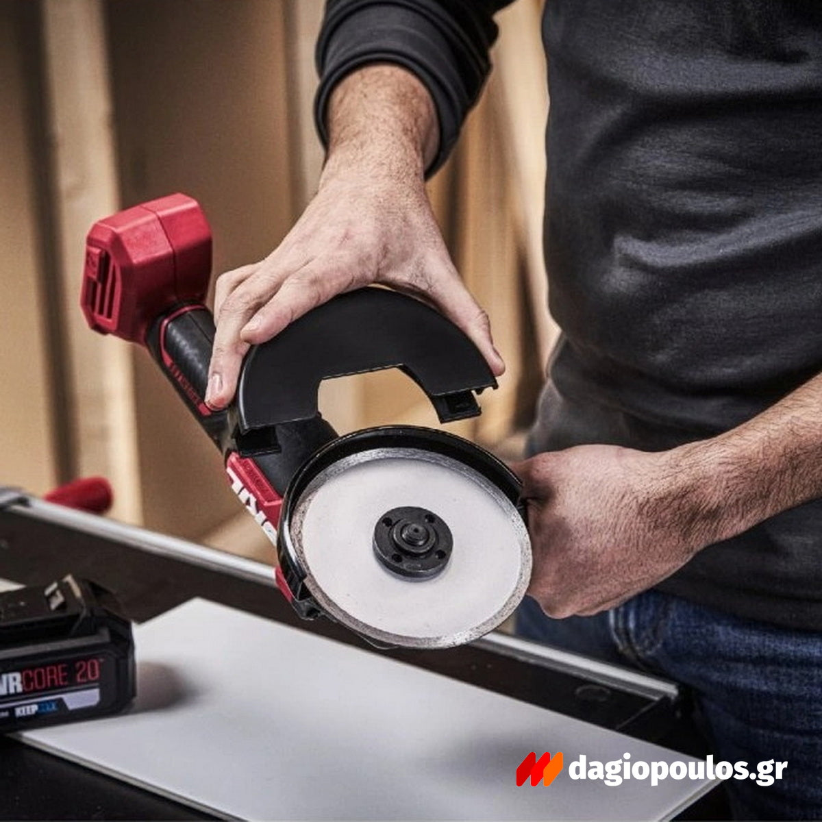 Skil 3923 CA 20V Max Brushless Γωνιακός Τροχός Μπαταρίας 18V Li-Ion 125mm Με 3131 AA  Μπαταρία 4.0Ah - Φορτιστή