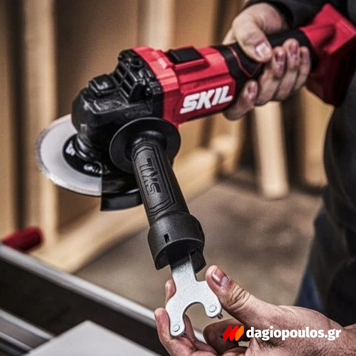 Skil 3923 CA 20V Max Brushless Γωνιακός Τροχός Μπαταρίας 18V Li-Ion 125mm Με 3131 AA  Μπαταρία 4.0Ah - Φορτιστή
