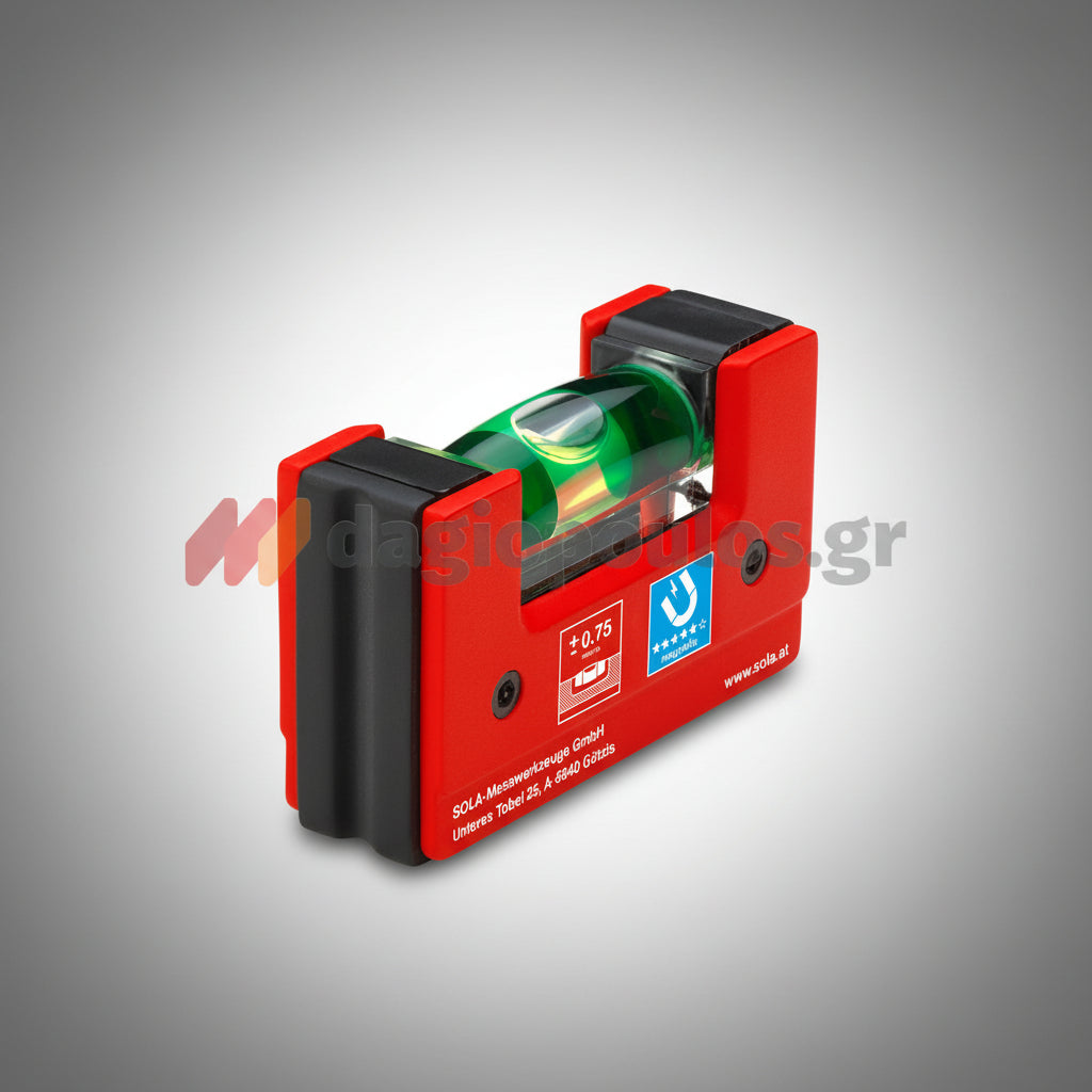 Sola GO Magnetic Μαγνητικό Αλφάδι Τσέπης 6cm