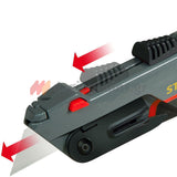 Stanley 0-10-242 Fatmax Μαχαίρι (Φαλτσέτα) Με Τραπεζοειδή Λάμα & Αυτόματη Επιστροφή
