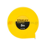 Stanley 0-32-189 Sunflex Μέτρο Ρολό (Μετροταινία) Τσέπης 3mtr x 12.5mm