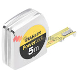 Stanley 1-33-194 Powerlock Μέτρο Ρολό (Μετροταινία) 5mtr x 19mm