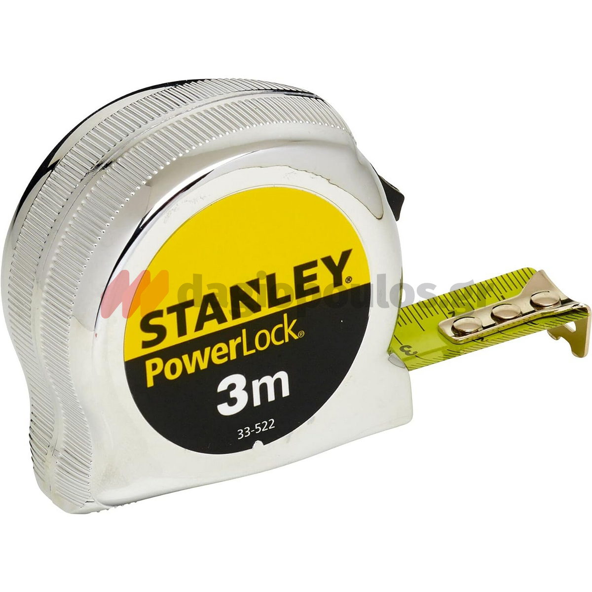 Stanley 0-33-522 Micro Powerlock Μέτρο Ρολό (Μετροταινία) 3mtr x 19mm