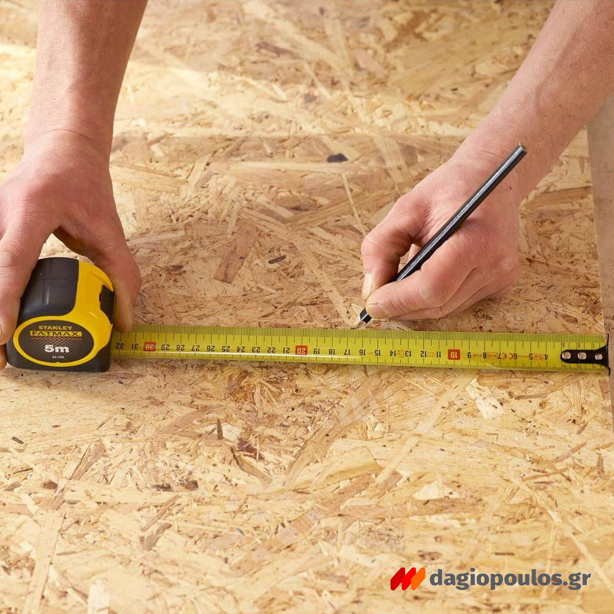 Stanley 0-33-720 Fatmax Μέτρο Ρολό (Μετροταινία) 5mtr x 32mm
