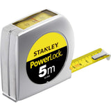 Stanley 0-33-932 Powerlock Μέτρο Ρολό (Μετροταινία) 5mtr x 19mm