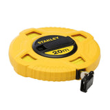 Stanley 0-34-296 Μετροταινία Κλειστού Κέλυφους Από ABS Με Ταινία Από Fiberglass 20mtr