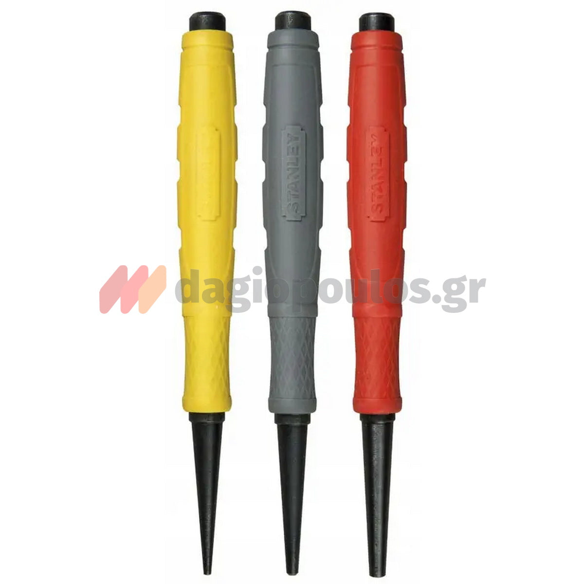 Stanley 0-58-930 Dynagrip Συλλογή Επαγγελματικοί Ζουμπάδες Καρφιών Σετ 3 Τεμ