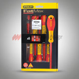 Stanley 0-65-443 Fatmax Κατσαβίδια Ηλεκτρολόγων Με Μόνωση VDE 1000V Σετ 6 Τεμ