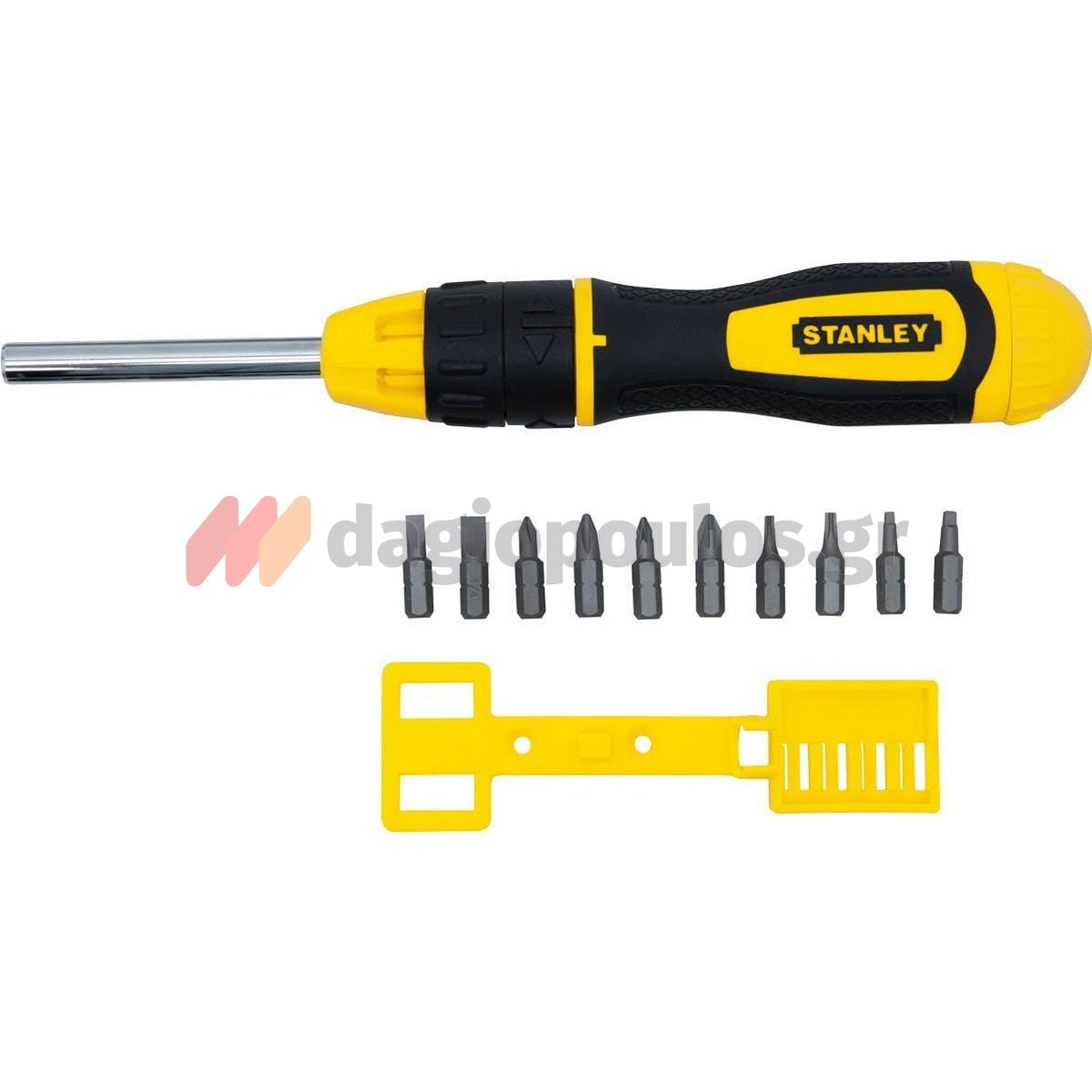 Stanley 0-68-010 Συλλογή Κατσαβίδι Καστάνιας + 10 Μύτες Σετ 11 Τεμ