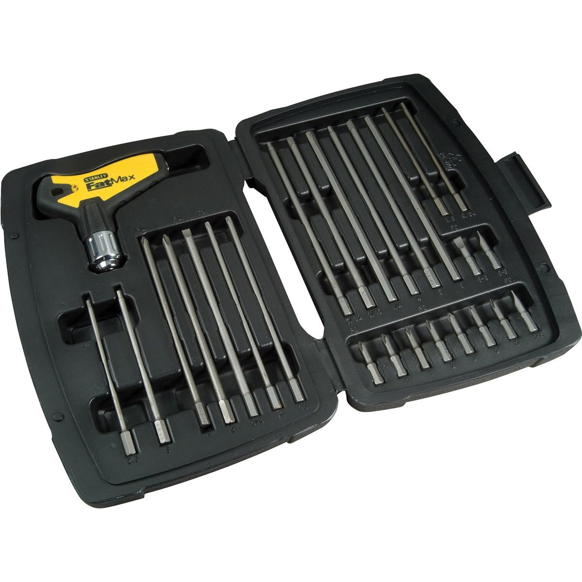 Stanley 0-79-153 Fatmax Συλλογή Κατσαβίδι Καστάνιας Με Λαβή ΤΑΥ Με Μύτες Σετ 27 Τεμ