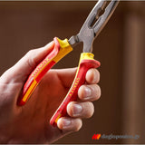 Stanley 0-84-008 MaxSteel Μυτοτσίμπιδο Κυρτό (Στραβοτσίμπιδο) Ηλεκτρολόγου Με Μόνωση VDE 1000V 200mm