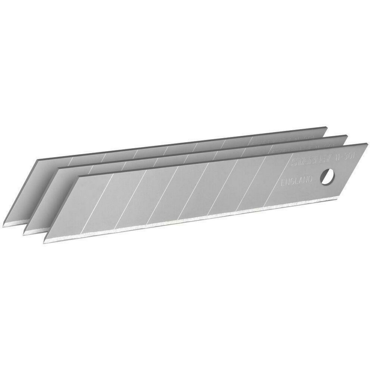 Stanley 1-11-301 Fatmax Συλλογή Λεπίδες (Λάμες) Ανταλλακτικές Ξυραφιού (Φαλτσέτας) 18mm Σετ 100 Τεμ