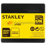 Stanley 1-11-921 1992 Fatmax Συλλογή Λεπίδες (Λάμες) Ανταλλακτικές Ξυραφιού (Φαλτσέτας) Τραπεζοειδείς Σετ 100 Τεμ