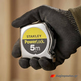 Stanley 1-33-191 Powerlock Μέτρο Ρολό (Μετροταινία) 5mtr x 19mm