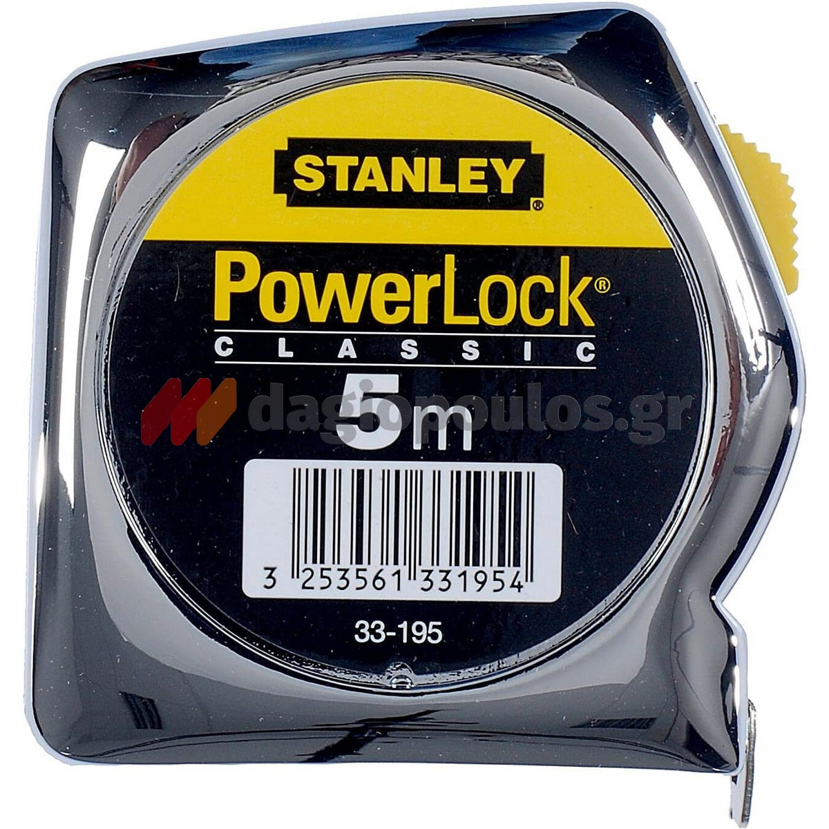 Stanley 1-33-195 Powerlock Μέτρο Ρολό (Μετροταινία) 5mtr x 25mm
