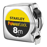 Stanley 1-33-198 Powerlock Μέτρο Ρολό (Μετροταινία) 8mtr x 25mm