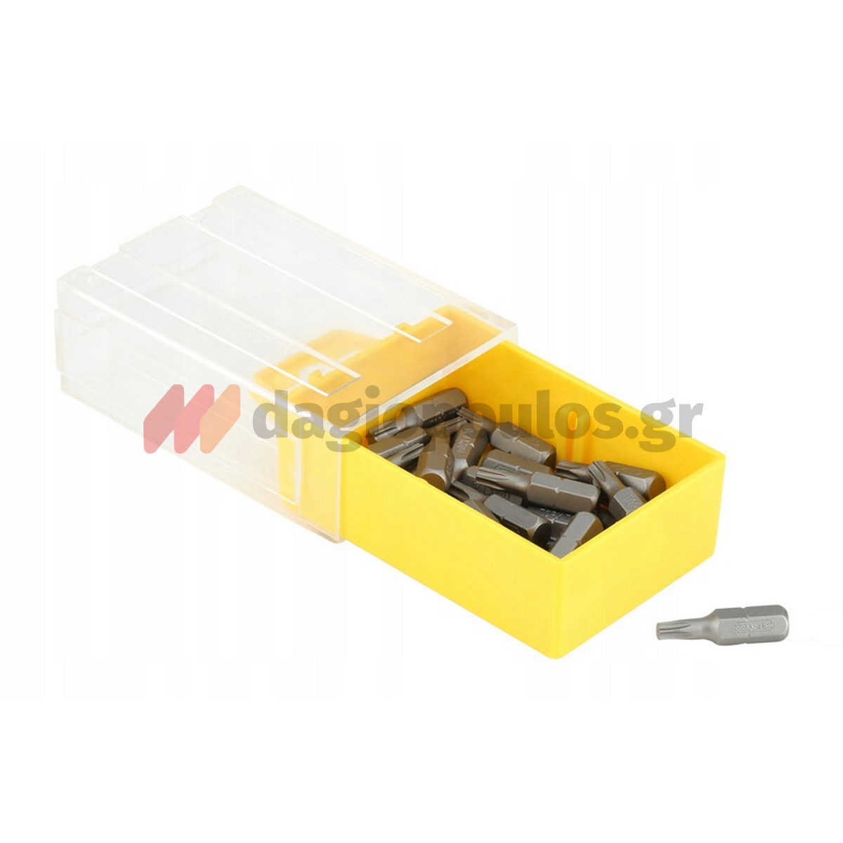 Stanley Επαγγελματικές Μύτες Torx Εξάγωνης Υποδοχής 1/4" Σετ 25 Τεμ