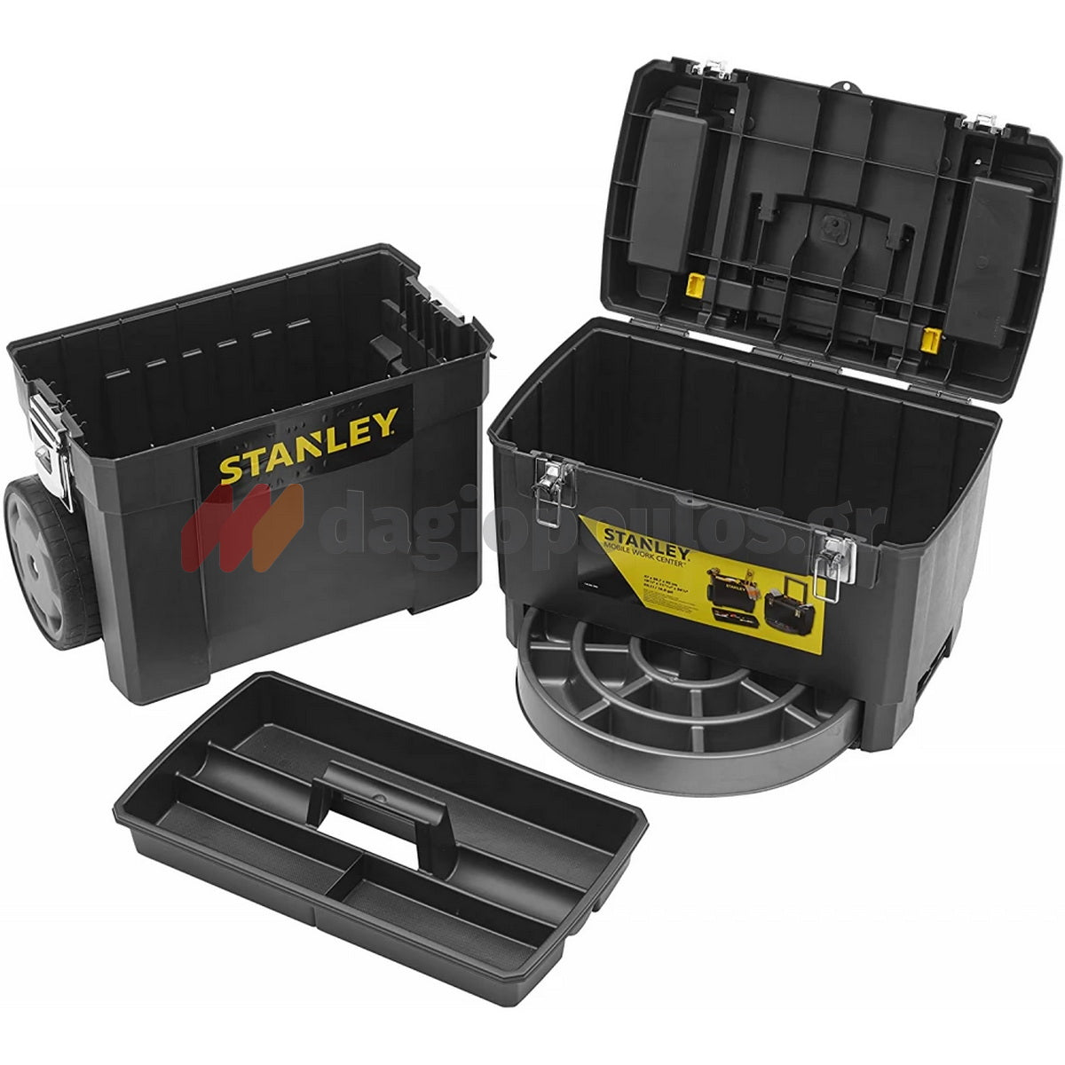 Stanley 1-93-968 Εργαλειοθήκη Κλειστή Τροχήλατη