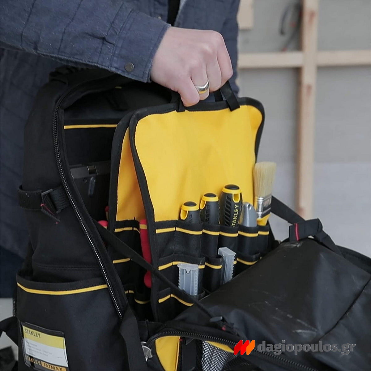 Stanley 1-95-611 Fatmax® Εργαλειοθήκη Σακίδιο Πλάτης Μεταφοράς Εργαλείων