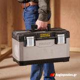 Stanley 1-95-615 FatMax® Γκρι Μεταλλική - Πλαστική Εργαλειοθήκη