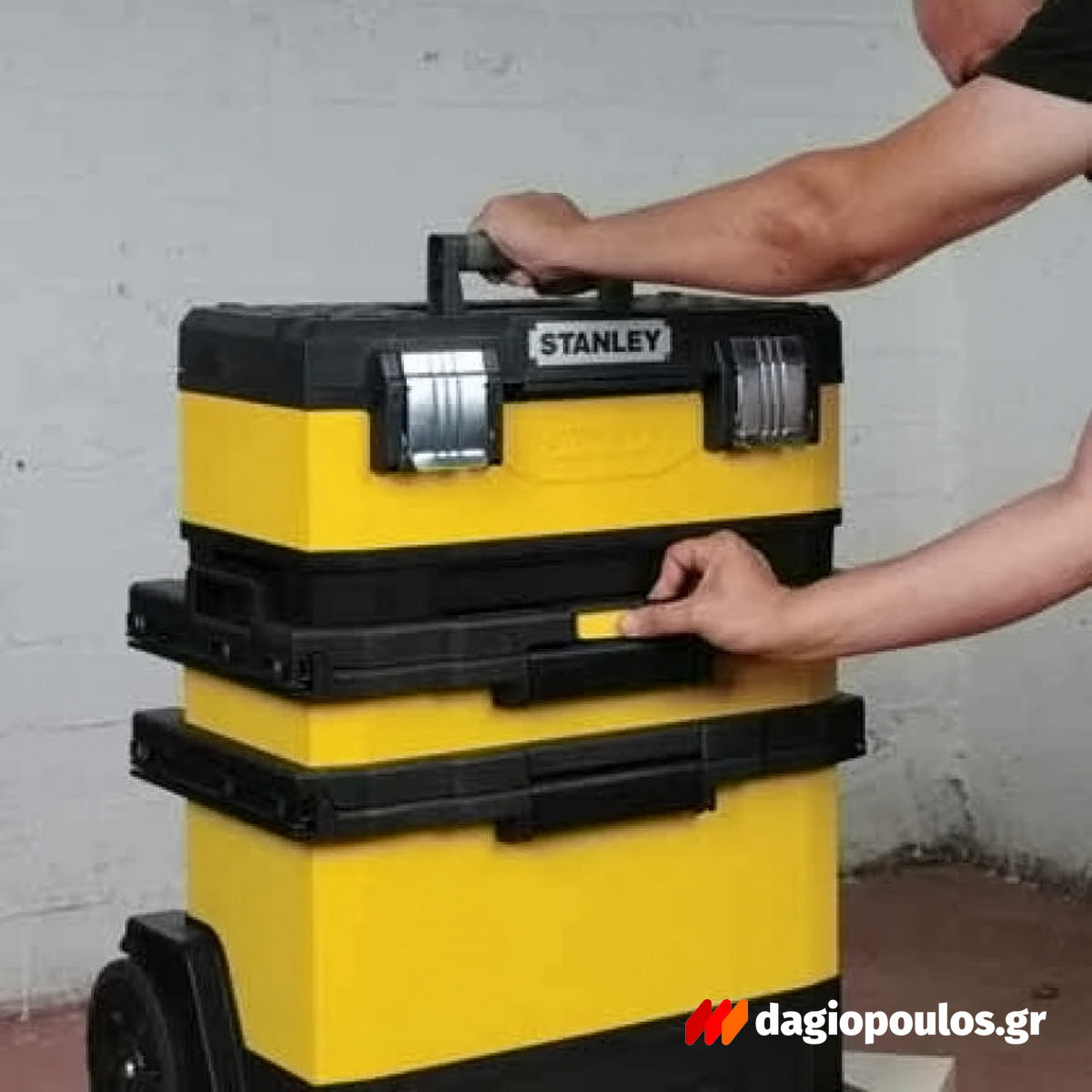 Stanley 1-95-621 Fatmax® Επαγγελματική Εργαλειοθήκη - Εργαλειοφόρος Τροχήλατος 66.8Ltr