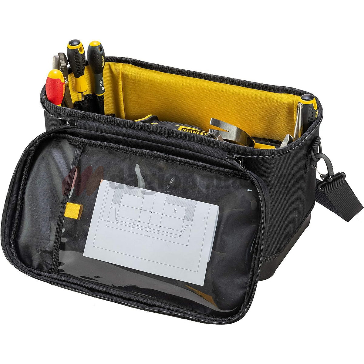Stanley 1-96-193 Εργαλειοθήκη Κλειστού Τύπου - Τσάντα Ώμου Κρεμαστή Υφασμάτινη