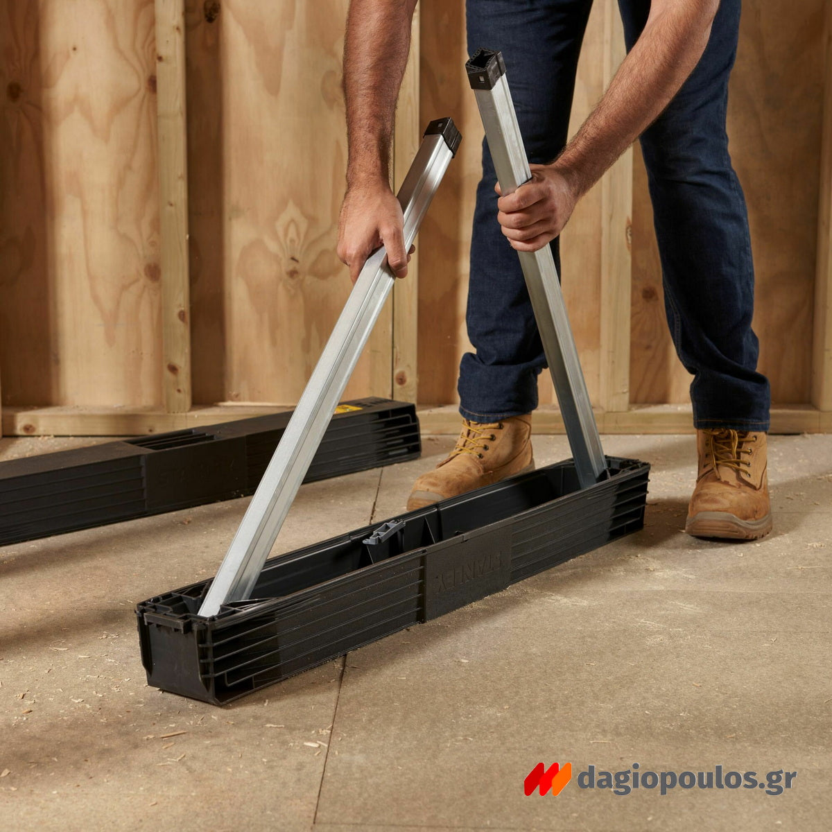 Stanley 1-97-475 Καβαλέτα Εργασίας Πτυσσόμενα Βαρέος Τύπου Σετ 2 Τεμ