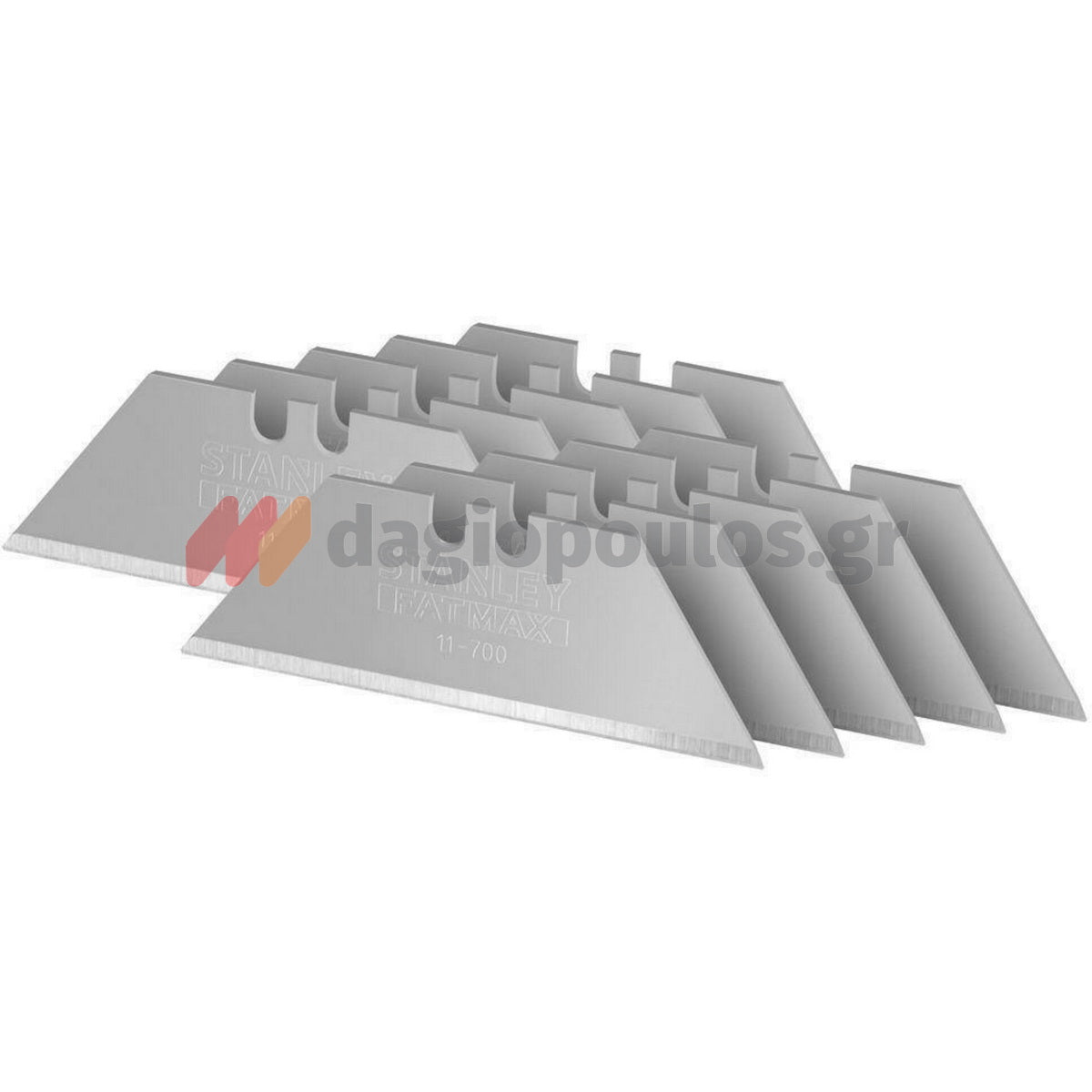 Stanley 2-11-700 Fatmax Συλλογή Λεπίδες (Λάμες) Ανταλλακτικές Ξυραφιού (Φαλτσέτας) Τραπεζοειδείς Σετ 10 Τεμ