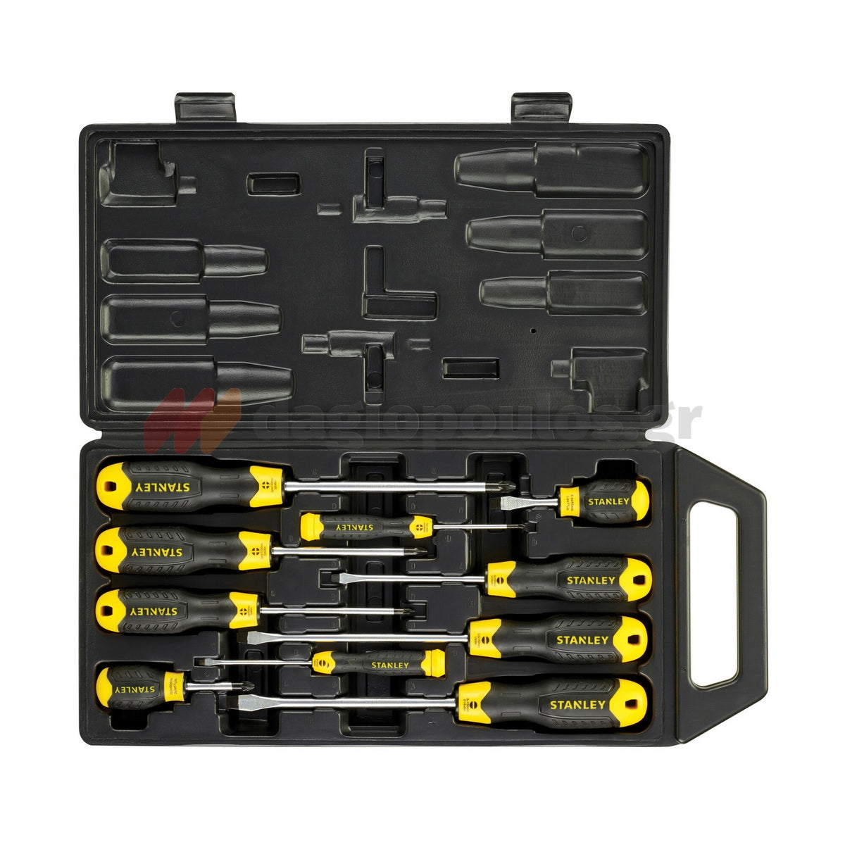Stanley 2-65-005 CUSHION GRIP™ Συλλογή Επαγγελματικά Κατσαβίδια Σετ 10 Τεμ