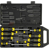 Stanley 2-65-005 Essential Cushion Grip Συλλογή Κατσαβίδια Σετ 10 Τεμ