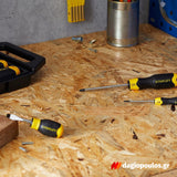 Stanley 2-65-005 Essential Cushion Grip Συλλογή Κατσαβίδια Σετ 10 Τεμ