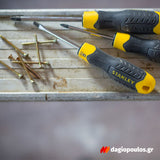 Stanley 2-65-005 Essential Cushion Grip Συλλογή Κατσαβίδια Σετ 10 Τεμ