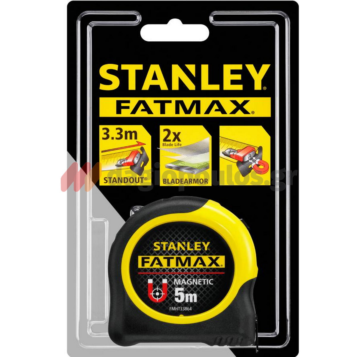 Stanley FMHT0-33864 Μέτρο Ρολό (Μετροταινία) 5mtr x 32mm