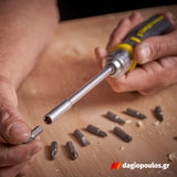Stanley FMHT0-62690 Fatmax Κατσαβίδι Καστάνιας Σετ Με 12 Μύτες