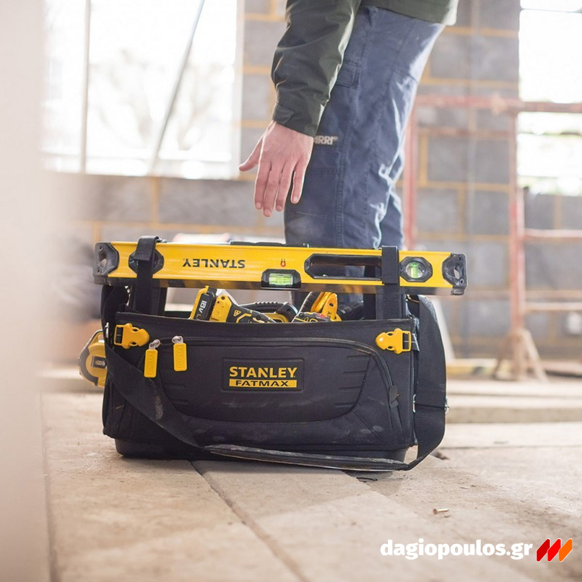 Stanley FMST1-80146 FatMax® Quick Access Εργαλειοθήκη Ανοικτού Τύπου Υφασμάτινη Με Κεντρική Λαβή