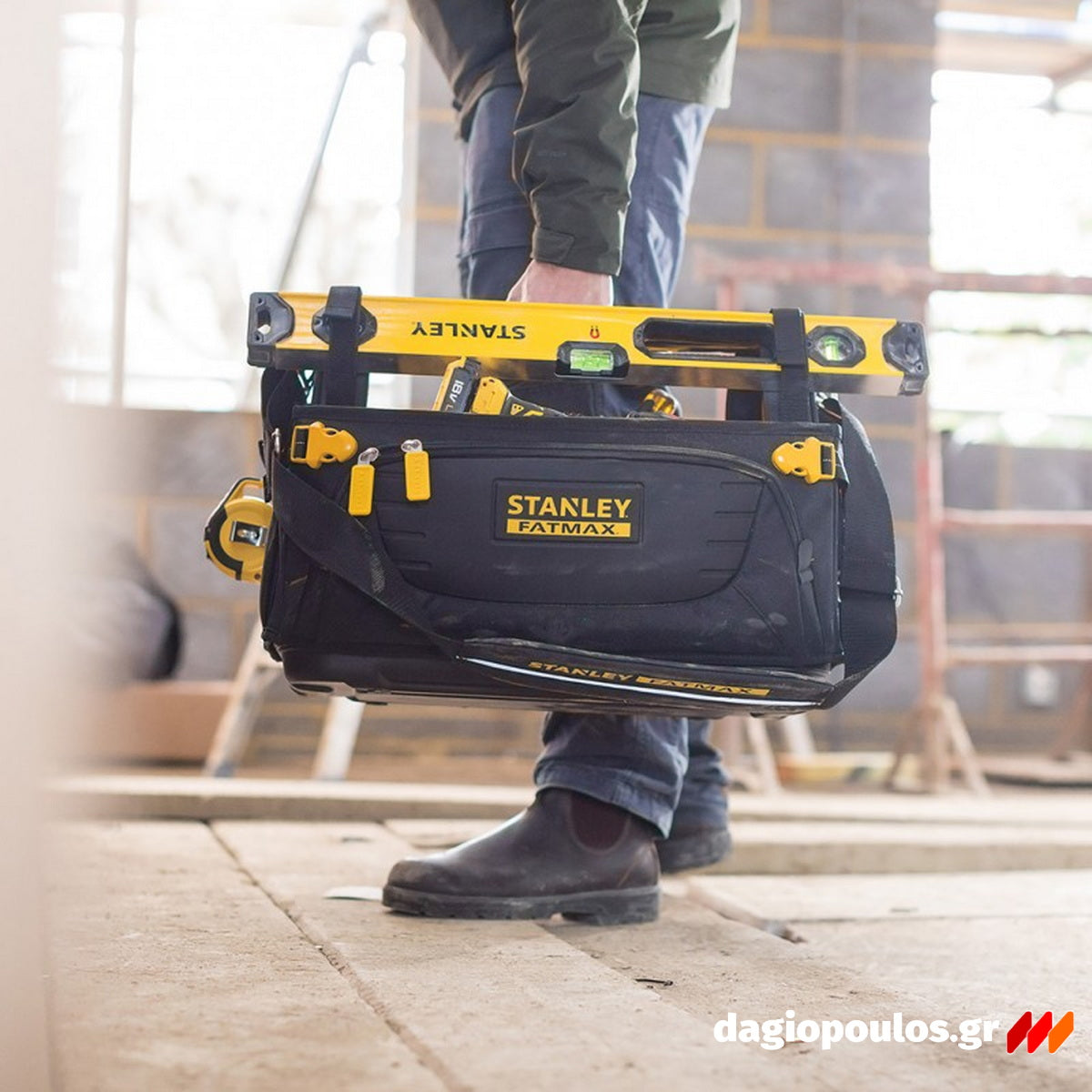Stanley FMST1-80146 FatMax® Quick Access Εργαλειοθήκη Ανοικτού Τύπου Υφασμάτινη Με Κεντρική Λαβή