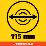 Stanley FMEG615-QS Ηλεκτρικός Γωνιακός Τροχός 115mm 600W