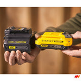 Stanley SFMCB121D1-QS Fatmax V20 Συλλογή Φορτιστής Με Μπαταρία 18V Li-Ion 2.0Ah - Αντάπτορας