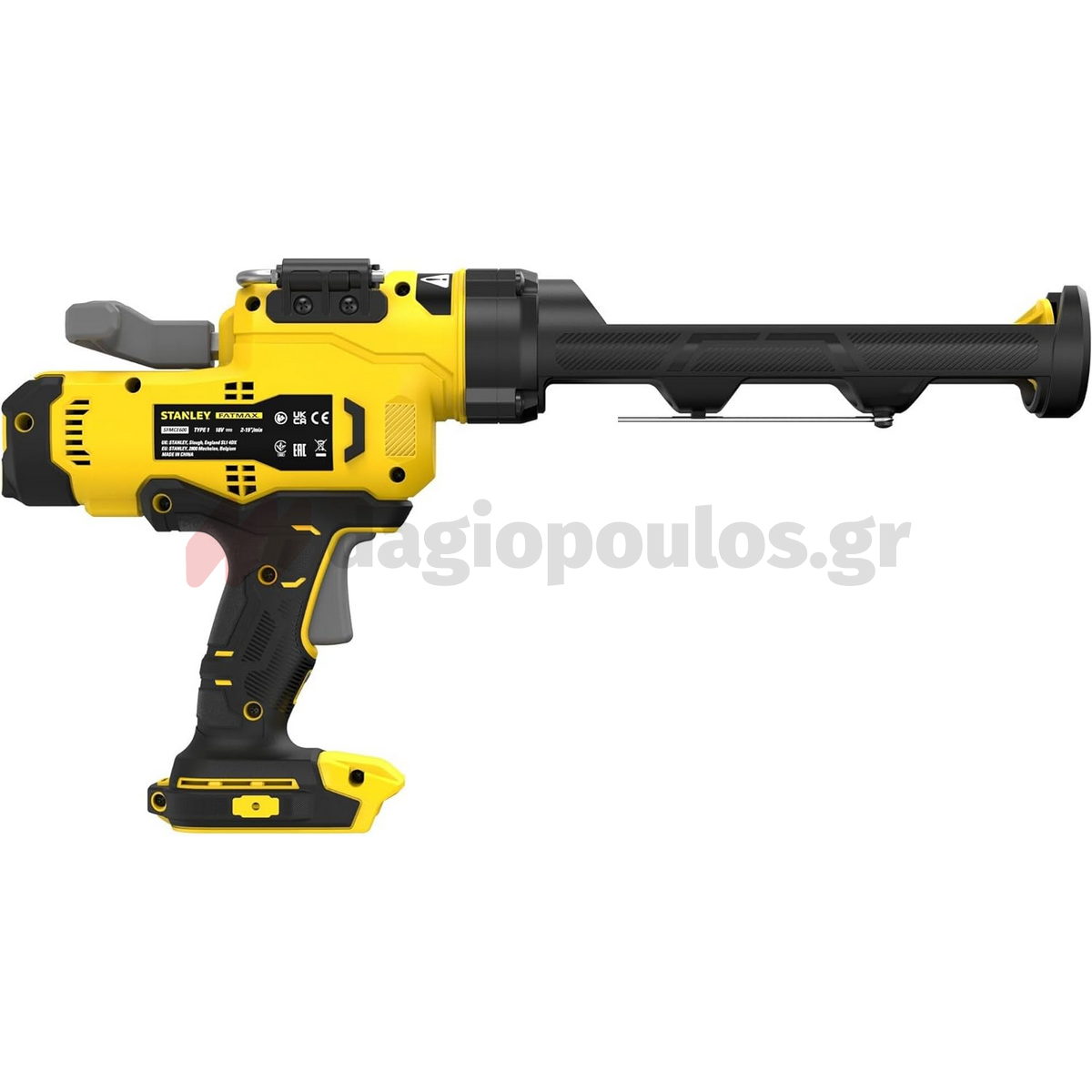 Stanley SFMCE600B-XJ V20 Πιστόλι Σιλικόνης Μπαταρίας 18V Li-Ion 310ml SOLO