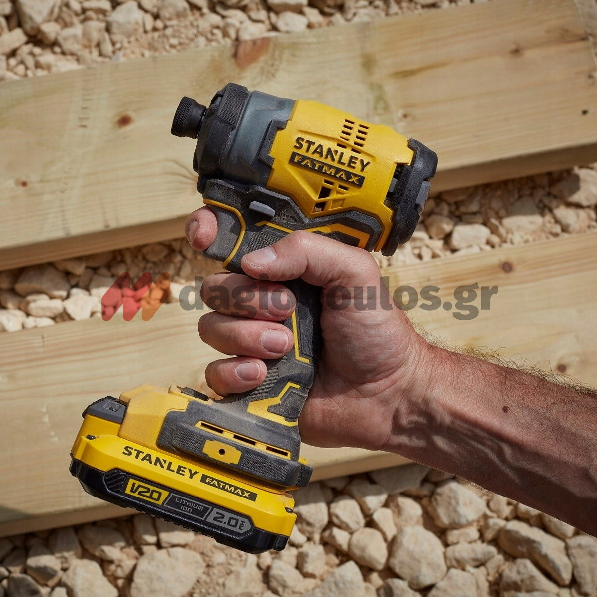 Stanley SFMCF800D1K V20 Παλμικό Κατσαβίδι Μπαταρίας 18V Li-Ion Με Μπαταρία 2.0Ah & Βαλίτσα