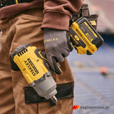 Stanley SFMCF940Μ1-QW Fatmax V20 Brushless Μπουλονόκλειδο Μπαταρίας 18V Li-Ion 1/2" 949Nm Με Μπαταρία 4.0Ah & Τσάντα Μεταφοράς