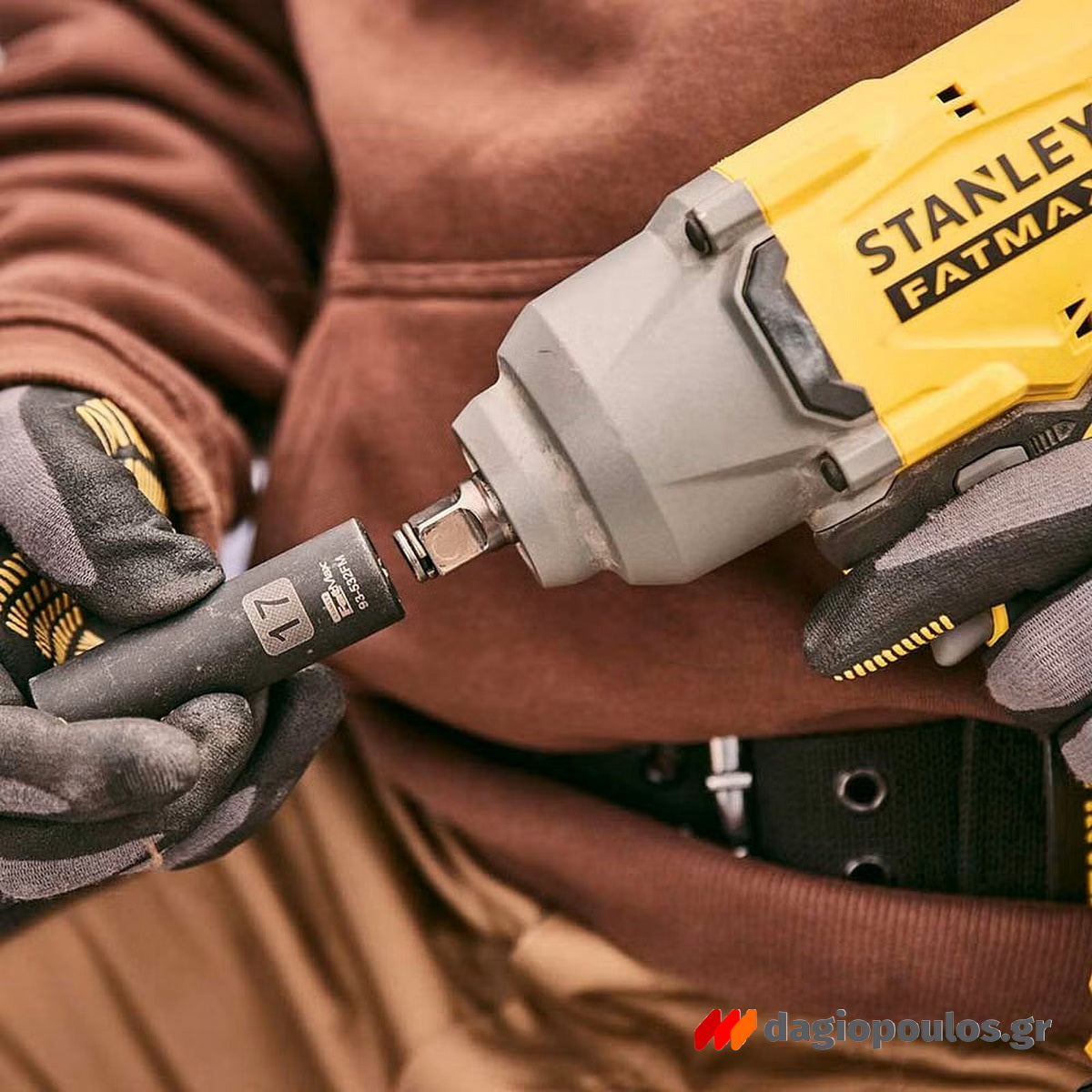 Stanley SFMCF940B-XJ Fatmax V20 Brushless Μπουλονόκλειδο Μπαταρίας 18V Li-Ion 1/2" 949Nm SOLO