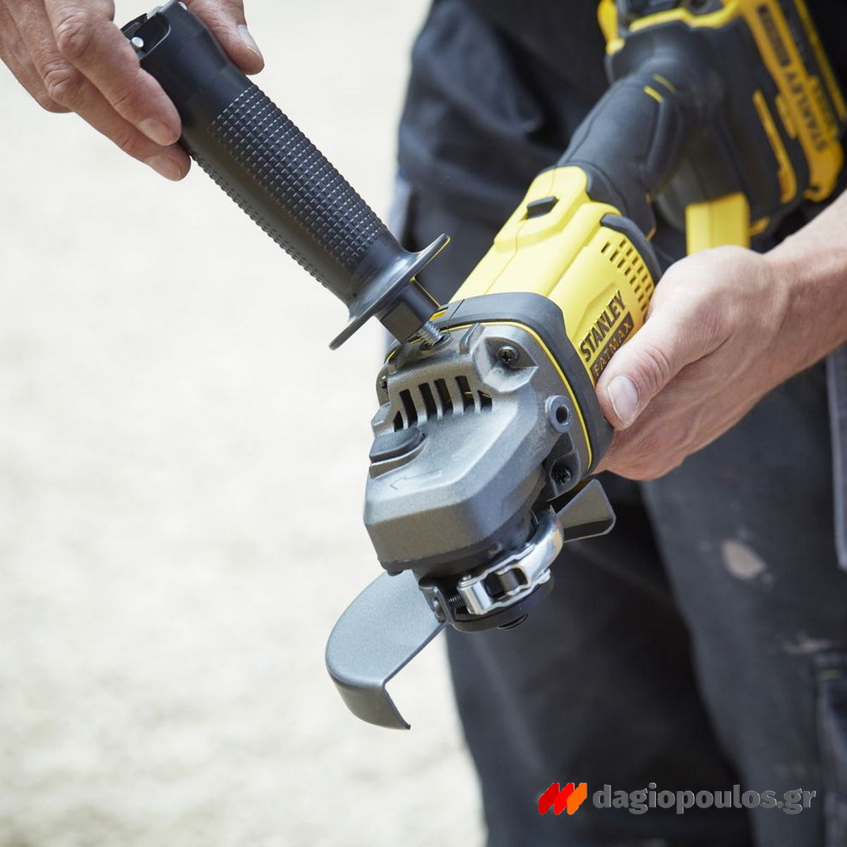 Stanley SFMCG400B-XJ Fatmax®V20 Γωνιακός Τροχός Μπαταρίας 18V Li-Ion 125mm SOLO