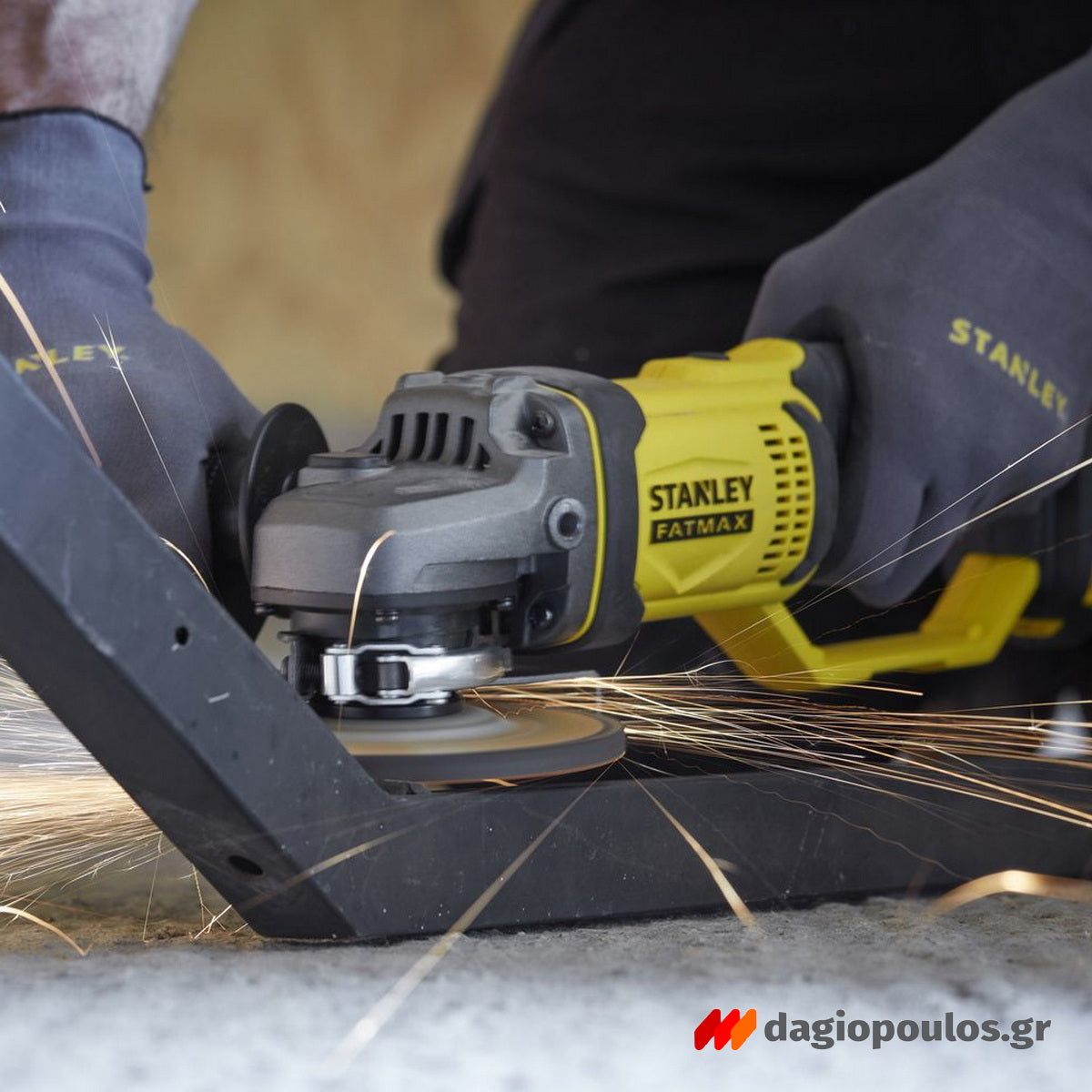 Stanley SFMCG400B-XJ Fatmax®V20 Γωνιακός Τροχός Μπαταρίας 18V Li-Ion 125mm SOLO