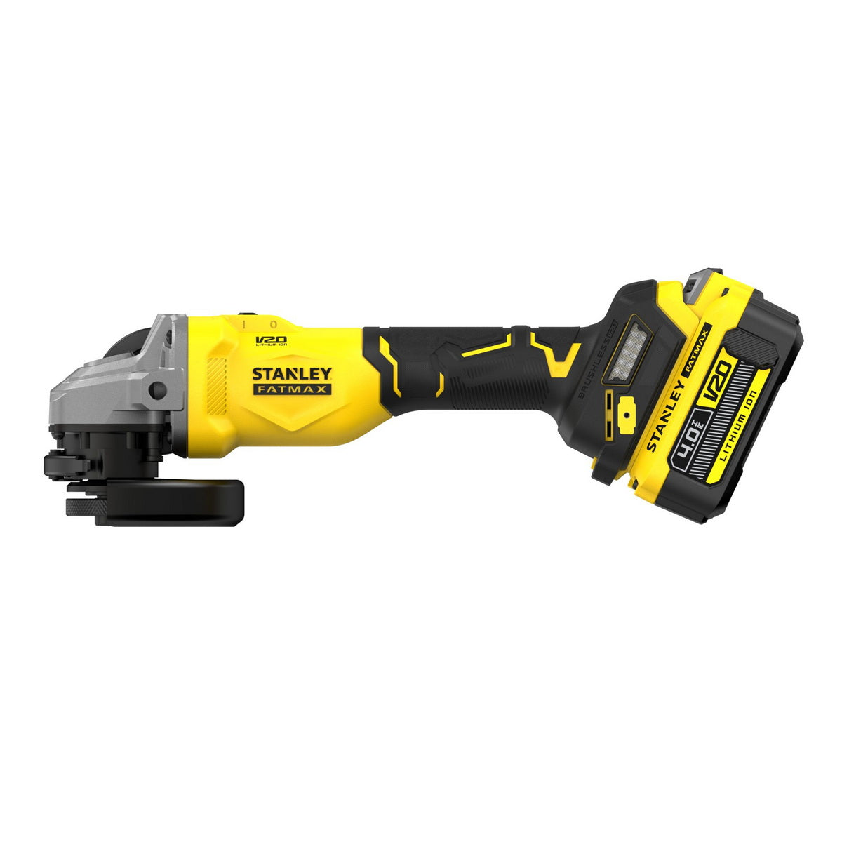 Stanley SFMCK367M2T-QS V20 Συλλογή Brushless Πνευματικό Πιστολέτο, Γωνιακός Τροχός, Κατσαβίδι Γυψοσανίδας 2 Μπατ.4.0Ah, Φορτιστής, Βαλίτσα ProStack