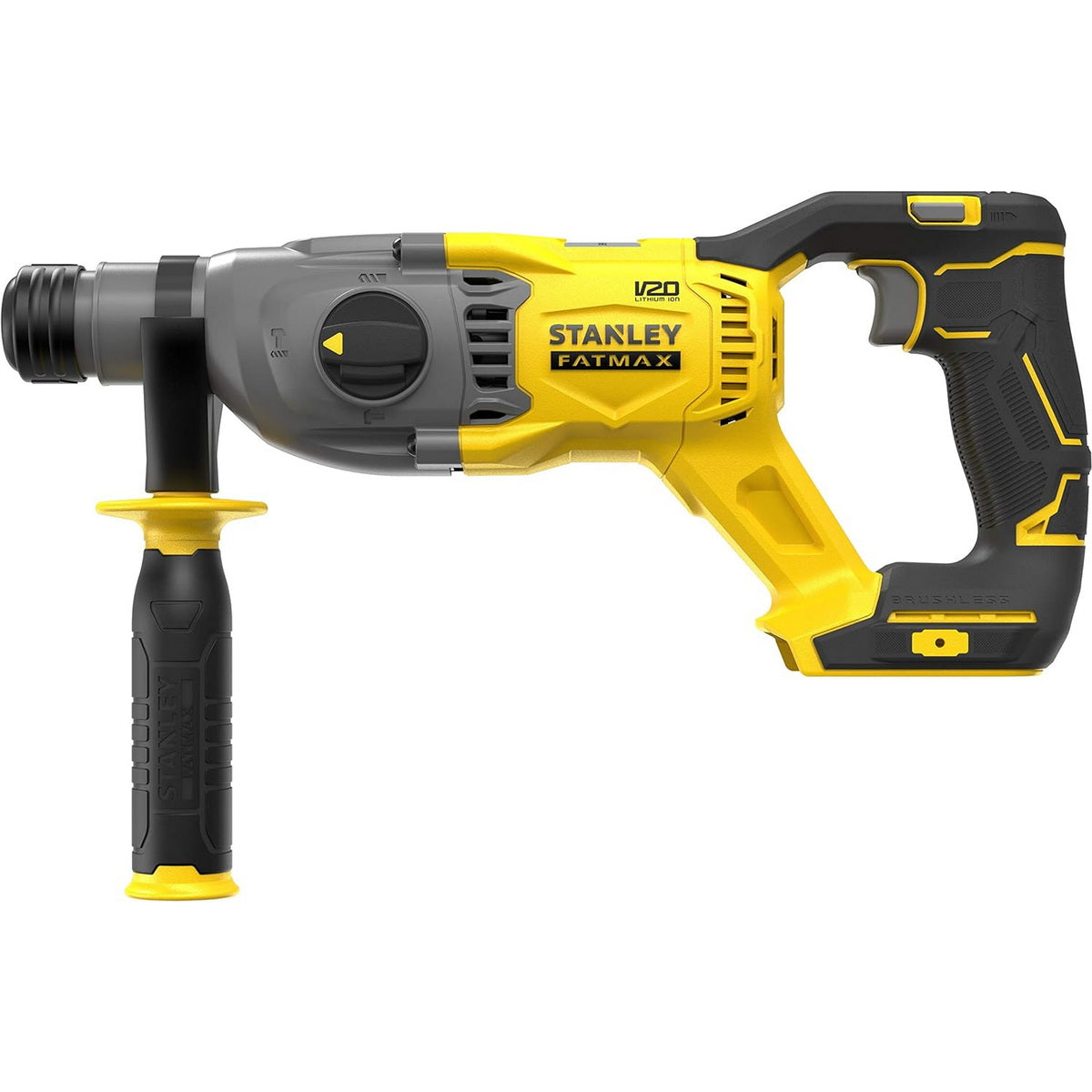 Stanley SFMCK367M2T-QS V20 Συλλογή Brushless Πνευματικό Πιστολέτο, Γωνιακός Τροχός, Κατσαβίδι Γυψοσανίδας 2 Μπατ.4.0Ah, Φορτιστής, Βαλίτσα ProStack