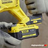 Stanley SFMCK367M2T-QS V20 Συλλογή Brushless Πνευματικό Πιστολέτο, Γωνιακός Τροχός, Κατσαβίδι Γυψοσανίδας 2 Μπατ.4.0Ah, Φορτιστής, Βαλίτσα ProStack
