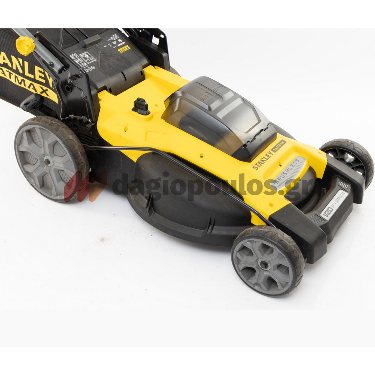 Stanley SFMCMWS251M-QW V20 Brushless Χλοοκοπτική Μηχανή Γκαζόν Μπαταρίας 36V Li-Ion Με 2 Μπαταρίες 4.0Ah
