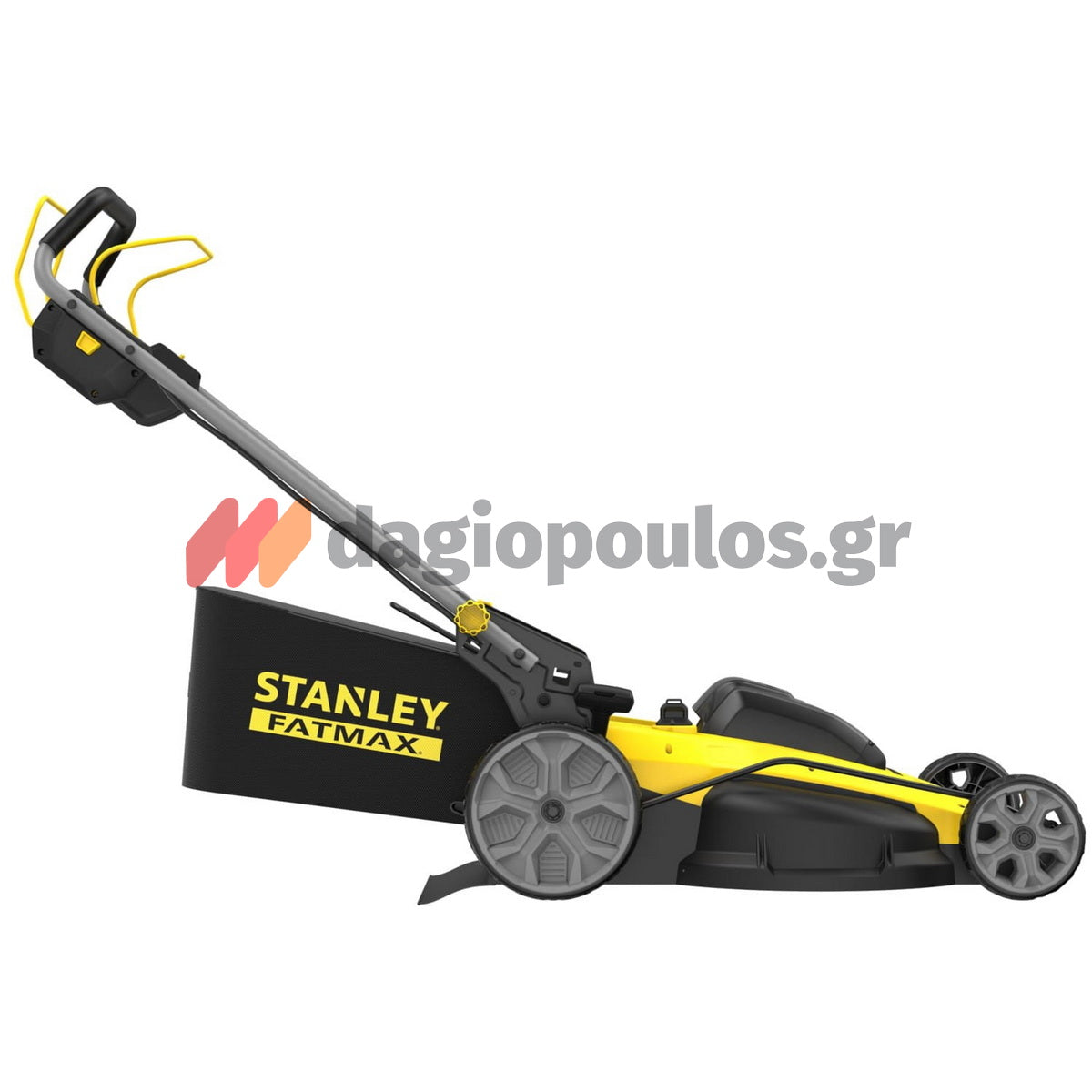 Stanley SFMCMWS251M-QW V20 Brushless Χλοοκοπτική Μηχανή Γκαζόν Μπαταρίας 36V Li-Ion Με 2 Μπαταρίες 4.0Ah