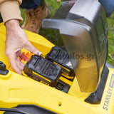 Stanley SFMCMWS251M-QW V20 Brushless Χλοοκοπτική Μηχανή Γκαζόν Μπαταρίας 36V Li-Ion Με 2 Μπαταρίες 4.0Ah